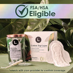 L. Ultra Thin Liners for Women, Regular Coverage, Organic Cotton Top Layer - Image 10