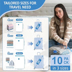 Cozy Essential Travel Vacuum Storage Bags - Image 4