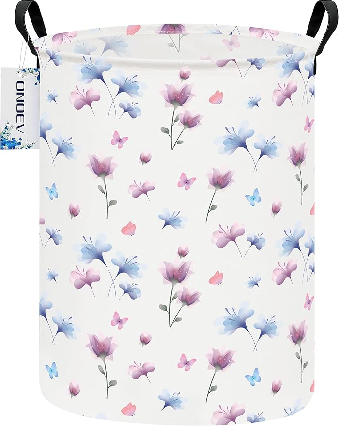 Round waterproof laundry basket, laundry Hampers by ONOEV