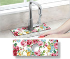 Kitchen Sink Splash Guard Faucet Mat Super Absorbent Fast Drying Mat Sink - Image 6