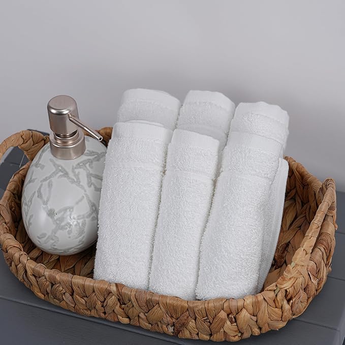 Tens Towels Pack of 12 Washcloths, 12 x 12 Inches, Lighter Weight, Quick to Dry - Image 3