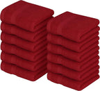 Utopia Towels 12 Pack Premium Wash Cloths Set, 12 by 12 Inches, 100% Cotton by UTOPIATOWELS