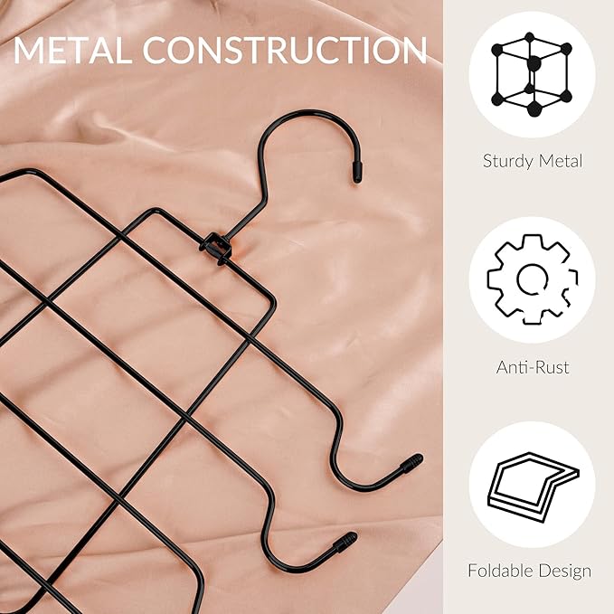 ZEDODIER 6 Pack Tank Top Hanger Space Saving, Bra Hangers - Image 2