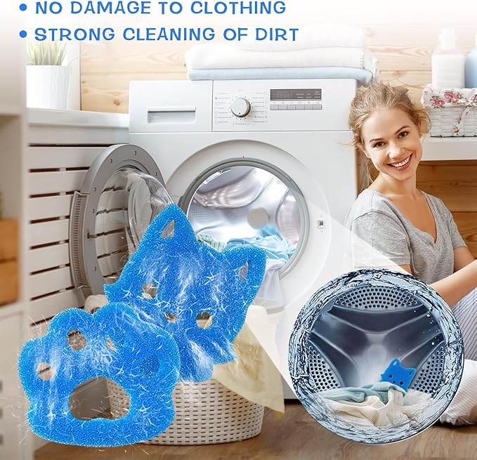 Reusable Pet Hair Remover for Laundry, Effective Cat & Dog Hair Catcher for - Image 3