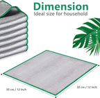 Glass Polishing Cloth Streak Free Miracle Cleaning Cloth Lint Free Microfiber - Image 7