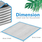Airlab Glass Polishing Cloth Streak Free Miracle Microfiber Cleaning Cloth Lint - Image 7