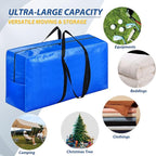 155 Gallon Extra Large Storage Bags, Zippered Outdoor Cushion Furniture Storage - Image 5