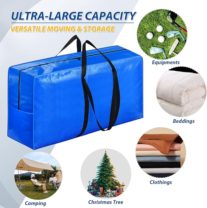 Extra Large Storage Bags, 7.5 Ft Christmas Tree Storage Bag, XXL Large Moving - Image 4