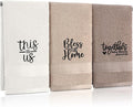 3 Pcs Farmhouse Decorative Hand Towels by FuWeave