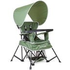 Baby Delight Go with Me Venture Portable Chair | Indoor and Outdoor | Sun Canopy | 3 Child Growth Stages | Moss Bud Green by BabyDelight