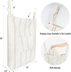 AELS Farmhouse Hanging Laundry Hamper - Image 4