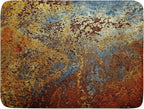 Brown Rust Colorful Metal Rusty Steel Iron Dish Drying Pad 18 x 24 Inch by APORTT