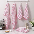 Homaxy Kitchen Towels and Dishcloths Set, 16 x 25 and 12 x 12 Inches, Super - Image 7