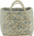 Quilted Fabric Storage Basket by Unknown