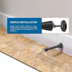 25 Pack Rok Hardware 3" Flexi Spring Heavy Duty Door Stop Oil-Rubbed Bronze - Image 2