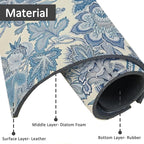 15" X 5.5" Kitchen Sink Splash Guard Faucet Mat Floral Super Absorbent Fast - Image 4