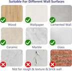 HOME MASTER HARDWARE Self Adhesive Wall Protector Square 4 inch, 10 Pack Door - Image 4