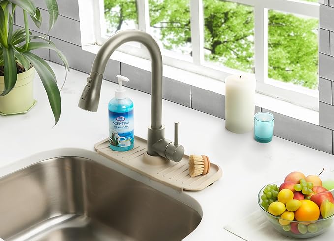 Clorox KeptClean Kitchen Faucet Splash Guard – Easy-to-Install, Water-Resistant - Image 6