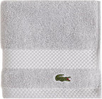 Lacoste Heritage 100% Supima Cotton Wash Cloth, Premium Super Soft Bath Towel by LACOSTE