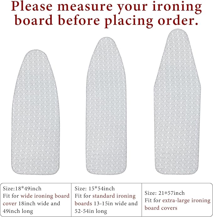 Extra-Wide Ironing Board Cover and Pad Replacement - Image 2