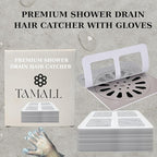 20 Pack Disposable Shower Drain Hair Catcher Stickers - Image 8