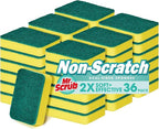 Sponges Kitchen Scrub Dish Sponge Scouring Pad, 36 Pack Cleaning Brush Scrubber by MrScrubCleaninghelpers