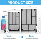 Desk Drawer Organizer, Office Drawer Divider Organizer Tray - Image 5
