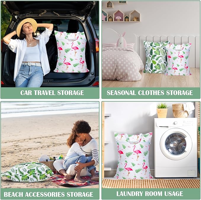 2 Pcs Large Travel Laundry Bags - Image 6