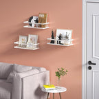 PUSDON Hanging Storage Baskets Organizer Wall Mount, Metal Wire Storage Bin Rack - Image 3