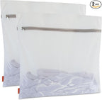 Polecasa 2Pcs 24 x 24 Inches Extra Durable Fine Mesh Laundry Bags by Polecasa