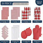 LANE LINEN Kitchen Towels Set - Image 2