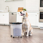 IRIS USA 25 Lbs / 32.5 Qt WeatherPro Airtight Pet Food Storage Container - Image 8