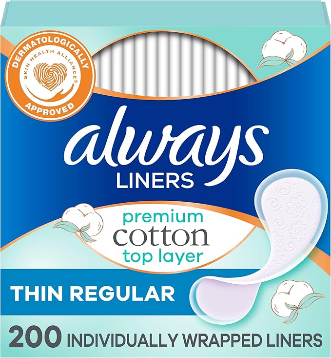 Always Premium Cotton Panty Liners by Always