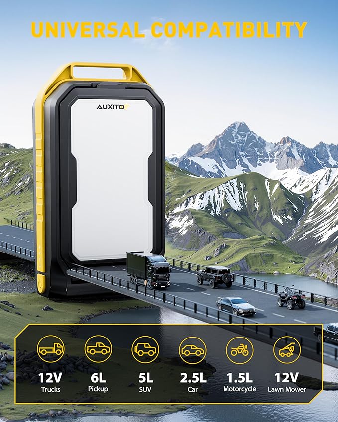 Jump Starter: 7000A Portable Car Battery-Jumper - Image 3