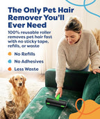 Triton Pet Hair Removal Tool w/Fur Trapping Compartment, 60% Smaller Storage - Image 2
