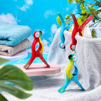 4 Pieces Beach Towel Clip Jumbo Size Chair Clips Towel Holder Clothes Pegs - Image 4