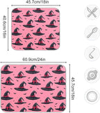 Witch Bow Hot Pink Dish Drying Mat - Image 3