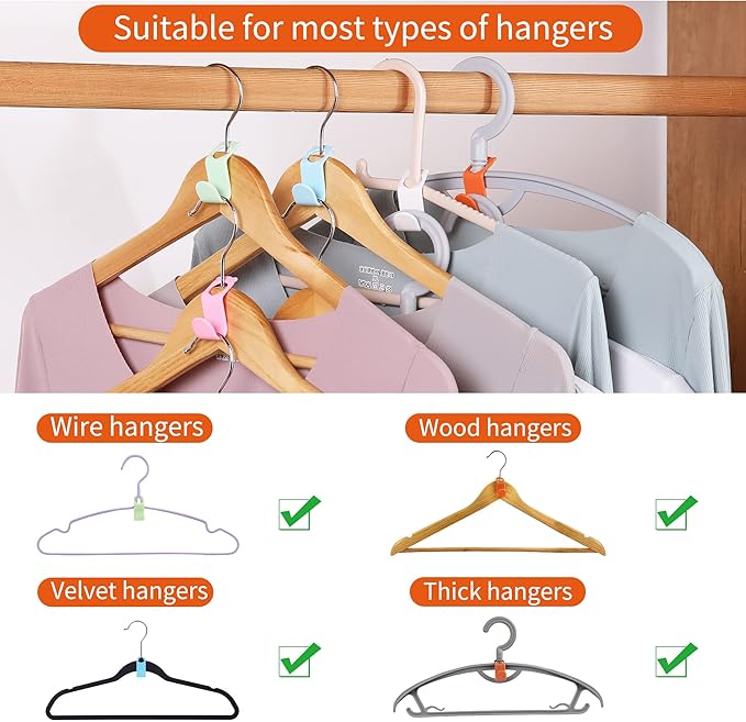 SLMT Space Saving Hanger Extender Hooks - Image 3