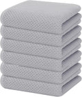 Homaxy 100% Cotton Waffle Weave Kitchen Dish Towels, Ultra Soft Absorbent Quick by Homaxy