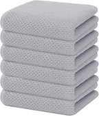 Homaxy 100% Cotton Waffle Weave Kitchen Dish Towels, Ultra Soft Absorbent Quick by Homaxy