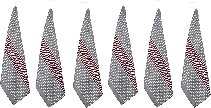 Urban Villa Kitchen Towels Waffle Stripes Dish Towels - Image 2