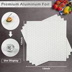 100 Pack Premium Insulated Foil Sandwich Wrap Sheets, Food Wrapping, - Image 2
