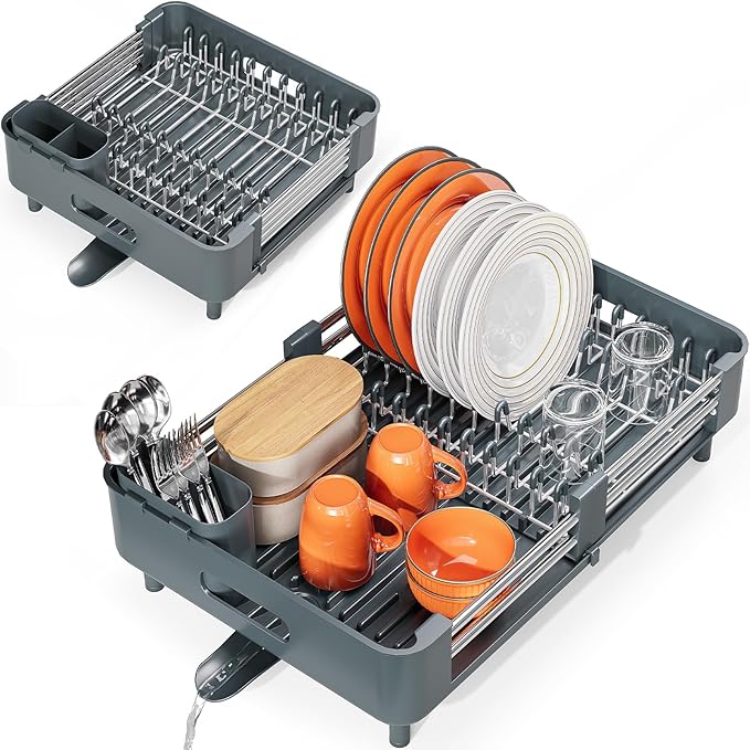 Stainless Steel Dish Drying Rack - Image 9