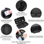 JJC Multi-Function Camera Battery Memory Card Storage Case - Image 4