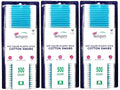 Swisspers Hot Color Cotton Swabs, 100% Cotton, Color Plastic Sticks, 500 per by Swisspers