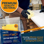 MāKRS 18" x 36" Pro-Tack Tack Cloth, Remove and Trap Dust Particles, 100% Cotton - Image 2