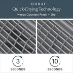 Dorai Home Dish Pad – Quick-Dry Diatomite Stone Drying Mat - Image 2