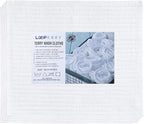 Looperry White Terry Cloth Rags 16"x19" Inches Ribbed - Image 6