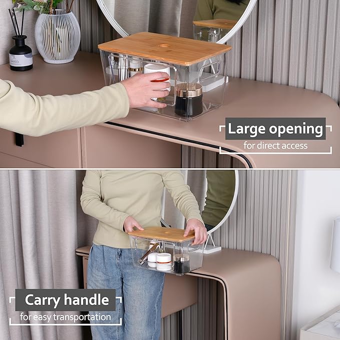 2 Pack Trash Bag Holder, Stackable Trash Bags Dispenser - Image 6