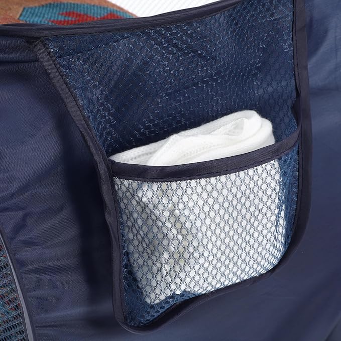 5 Pack Pop-Up Mesh Laundry Basket, 5 Colors Pop Up Mesh Hamper, Open Laundry - Image 6